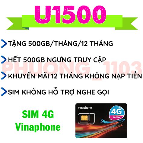 Miễn phí 1 năm SIM 4G Vinaphone nghe gọi tặng 2GB ngày VD8912T