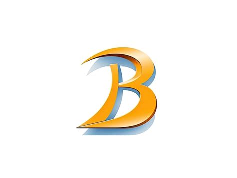 Premium Photo Letter B In Logo Style Badge Simple 2d Design