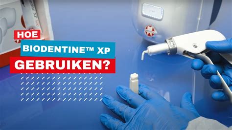 Biodentine Xp Hoe Biodentine Xp Gebruiken Youtube