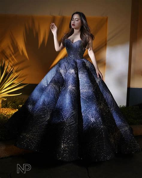 Jillian Ward Stuns In Galaxy Themed Mak Tumang Debut Gown Atelier