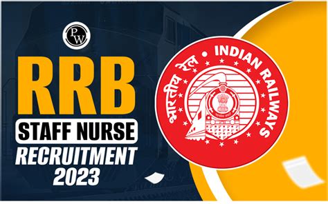 Rrb Staff Nurse Recruitment Notification Vacancy Exam Date