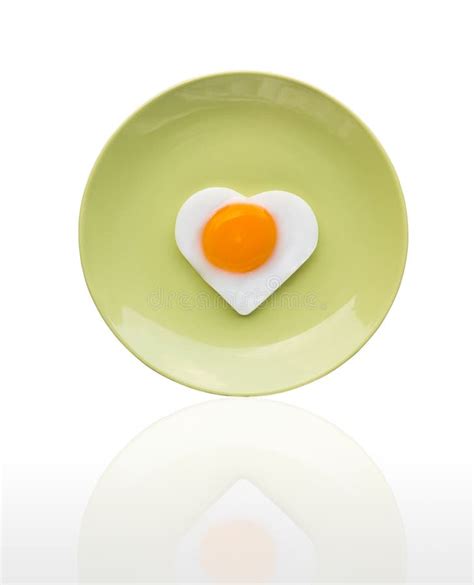 Fried Egg Like Heart Stock Photo Image Of Christmas 22887106