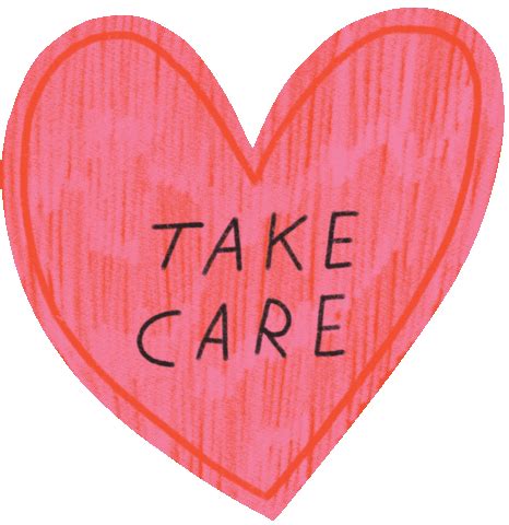 Take Care Love Sticker by Manjit Thapp for iOS & Android | GIPHY Love Heart Gif, Love Stickers ...