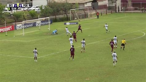 Vídeo Gol de Vitinho Rangel da Desportiva contra o Porto Vitória