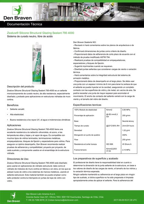 Silic N Estructural Den Braven Pdf