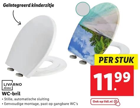 LIVARNO Home WC Bril Aanbieding Bij Lidl