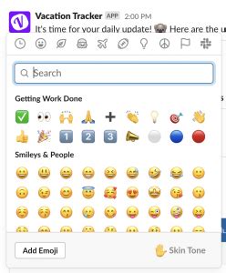 A Handy Guide To Setting Up A Slack Custom Emoji Vacation Tracker