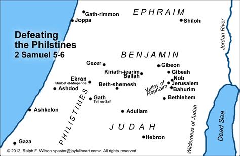 Life Of David Maps And Graphics