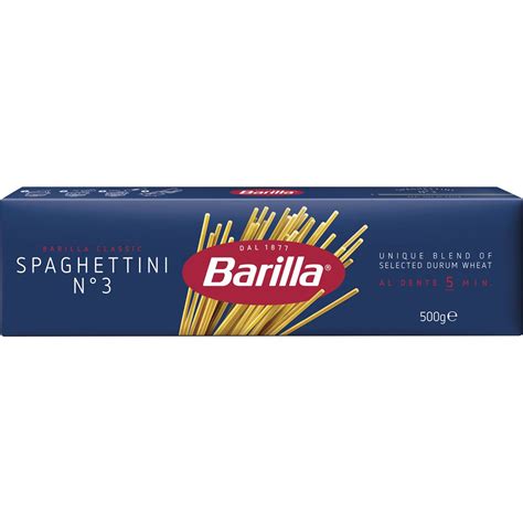 Barilla Pasta Spaghettini G Woolworths