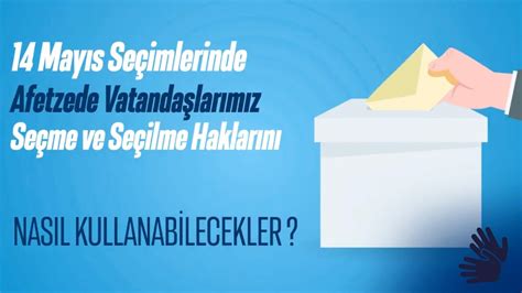 Afetzede vatandaşlarımız 14 Mayıs Seçimlerinde 𝗡𝗔𝗦𝗜𝗟 𝗢𝗬 𝗞𝗨𝗟𝗟𝗔𝗡𝗔𝗖𝗔𝗞𝗟𝗔𝗥