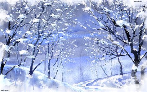 Anime Snow Wallpapers - Wallpaper Cave