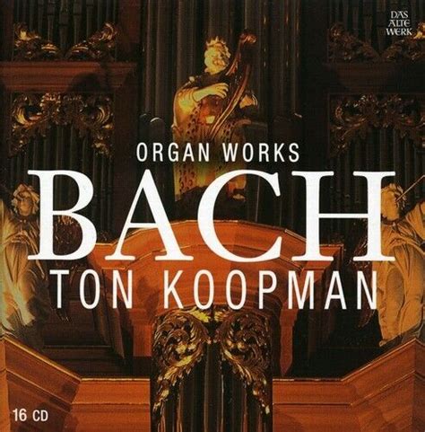 Ton Koopman Bach Js Complete Organ Works New Cd Boxed Set