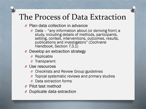 Data Extraction Workshop Ppt Download