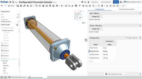 Onshape y el modelado paramétrico 2 0