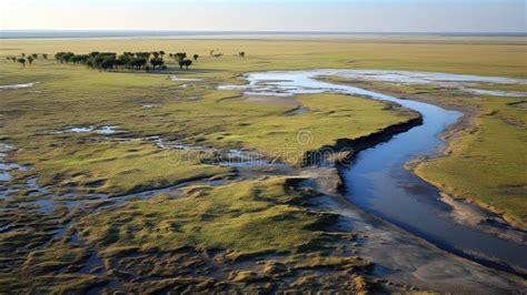 Sediment Alluvial Plains Landscape Stock Photo - Image of sediment ...