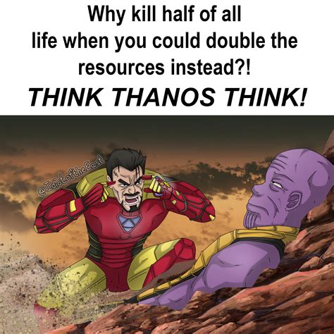 Think Thanos Think Think Mark Know Your Meme