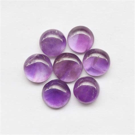 Cts Natural Purple Amethyst Gemstone Amethyst Cabochon Pieces