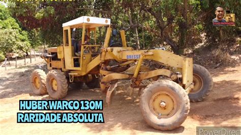 Huber Warco M Raridade Absoluta Motoniveladora Grader Niveleuse