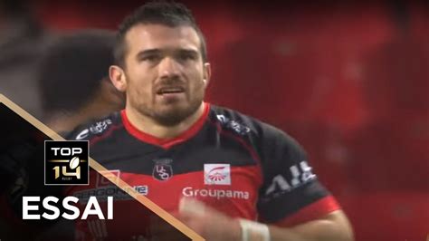 TOP 14 Essai Maxime VEAU USO Oyonnax La Rochelle J15 Saison