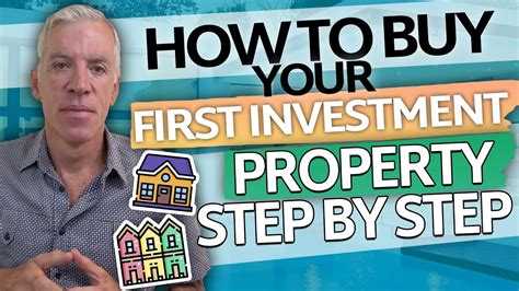 How To Buy Your First Investment Property Step By Step Youtube