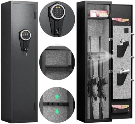 Amazon RIFLEWELL 2 3 Rifle Gun Safe Digital Large Gun Safe For