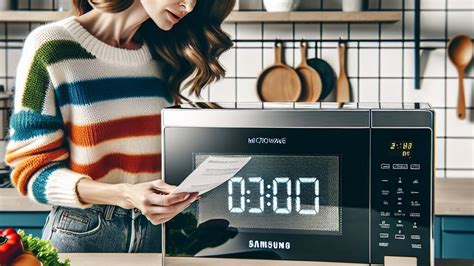 How To Set Clock On Samsung Microwave Targetmicrowaves