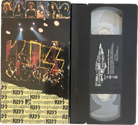 Kiss Mtv Unplugged Used Vhs Heavy Heads Records Https Static