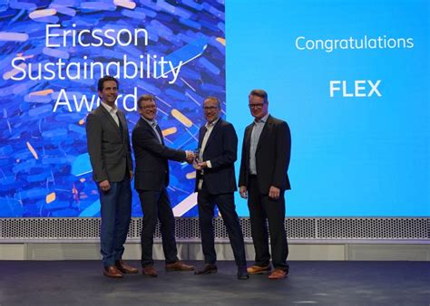 Flex receives Ericsson 2023 Supplier Sustainability Award | Flex