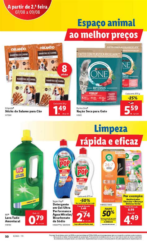 Antevisão Folheto LIDL OPORTUNIDADES Promoções 7 agosto a 9 agosto O