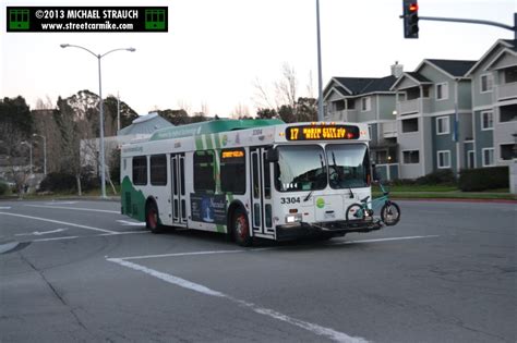 Golden Gate Transit Marin Transit New Flyer DE35LF Buses 3301 3307