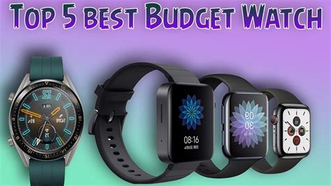 Top Best Budget Smartwatches Best Cheap Smartwatch Options