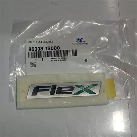 Emblema Flex Porta Malas Hyundai Hb20