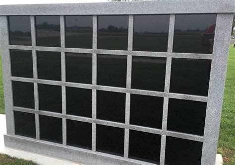 Niches Double Sides Standard Granite Columbarium For