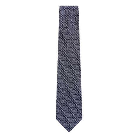 Hackett Solid Oxford Tie Blue Dressinn