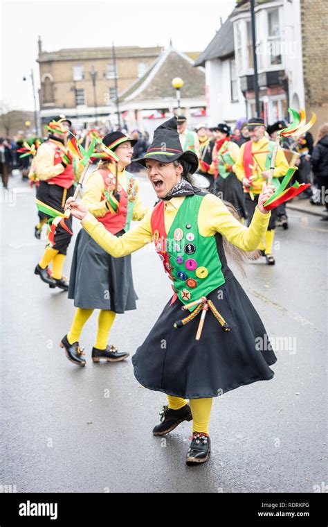 Whittlesey straw bear parade hi-res stock photography and images - Alamy