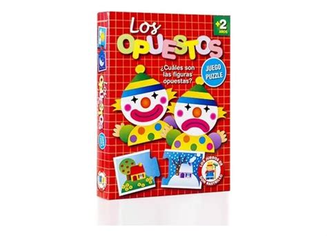 Juego De Mesa Infantil Los Opuestos De Encastre Ruibal MercadoLibre