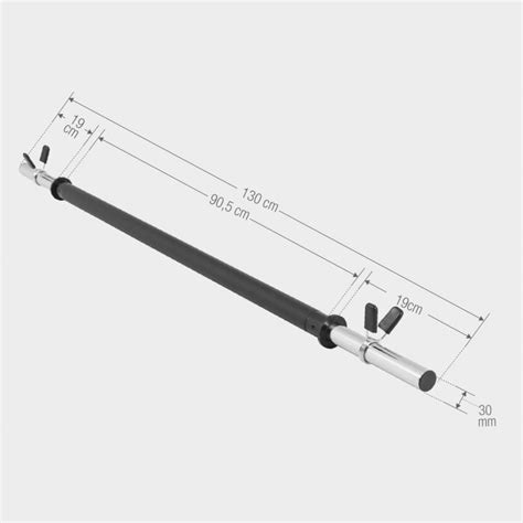 Gryf Prosty Lekki Do Aerobiku Fitnessu 130 Cm 30Mm Gorilla Sports