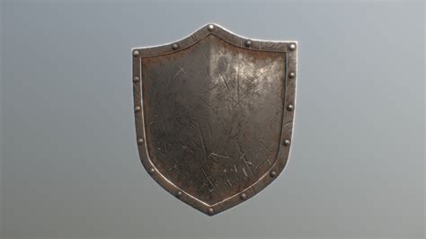 Iron Shield Buy Royalty Free 3d Model By Blackantmaster 2f9148d