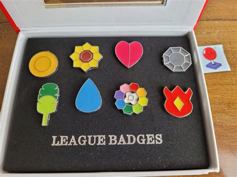 Pok Mon Gym Badges Kanto Gen Pokemon Kanto Badges Etsy