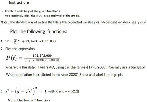 Solved Plot The Matlab Graphs Instructions Create A Code To Plot The