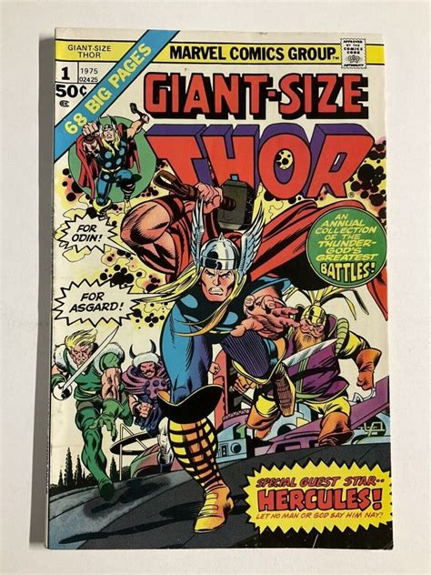 Giant Size Thor FN Fine 6 0 Marvel Comic Books Bronze Age Marvel