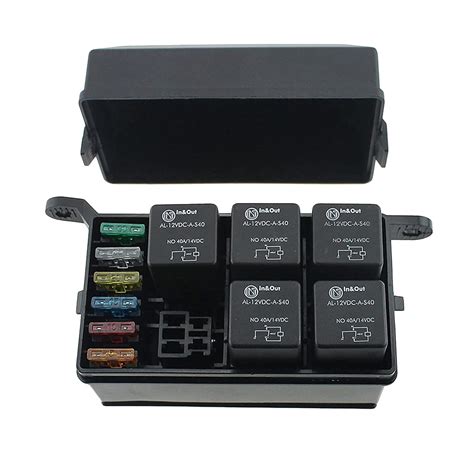 Buy Ambuker Way Blade Fuse Holder Box Slot Relay Box With