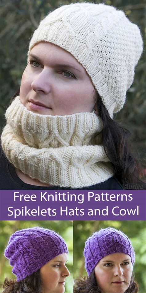 Hat And Cowl Set Knitting Patterns In The Loop Knitting