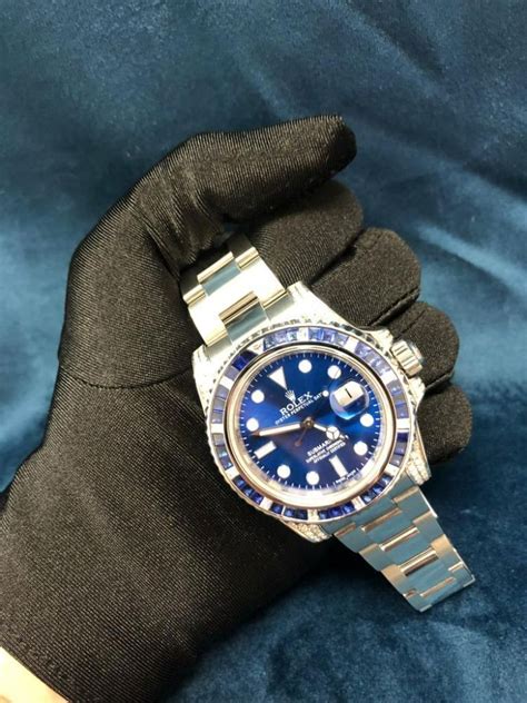 ROLEX SUBMARINER ICED OUT WATCH