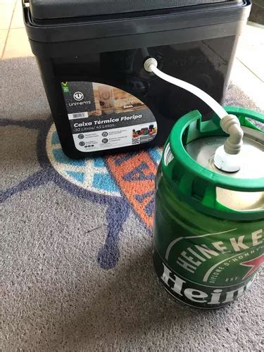 Conector Mais Mangueira Chopeira Barril 5 Litros Heineken R 59 Em