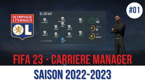 Fifa Ol Nouvelle Carriere Manager Avec Le Centre De