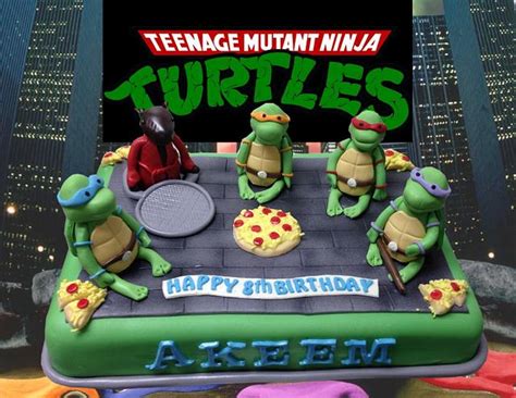 Ninja Turtles Cake Cake By Mstreatz Cakesdecor