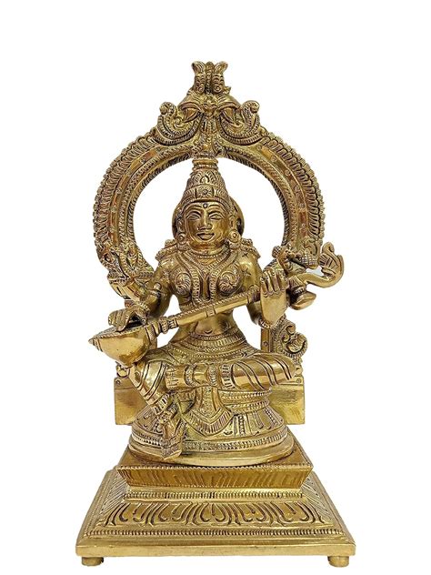 Buy Panchdhatu Saraswati MATA Idol Saraswati MATA Murti For Puja Home