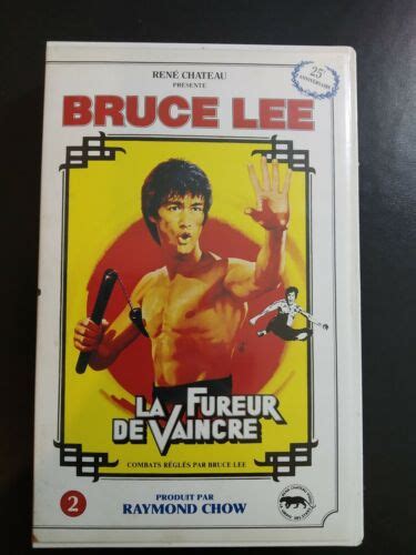 Vhs La Fureur De Vaincre Bruce Lee Ren Chateau Ebay