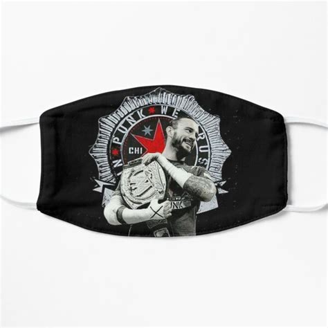 Cm Punk Face Masks | Redbubble